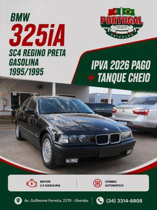 BMW 325i 2.5 SEDAN 24V GASOLINA 4P AUTOMÁTICO BMW 325i 2.5 SEDAN 24V GASOLINA 4P AUTOMÁTICO